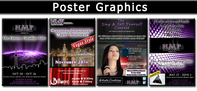poster graphics, portfolio graphics, posters, event poster